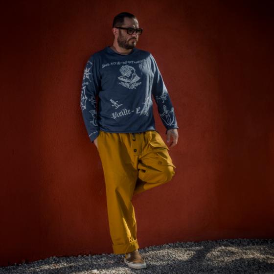 LE PANTALON "SUBMARINER" GOLD