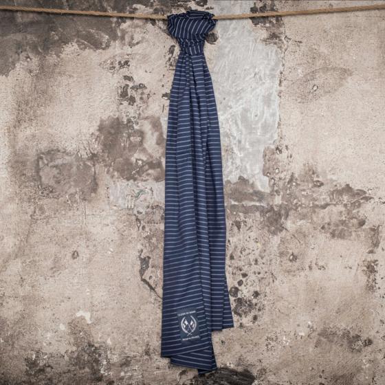 LE FOULARD "INDIGO STICHED"