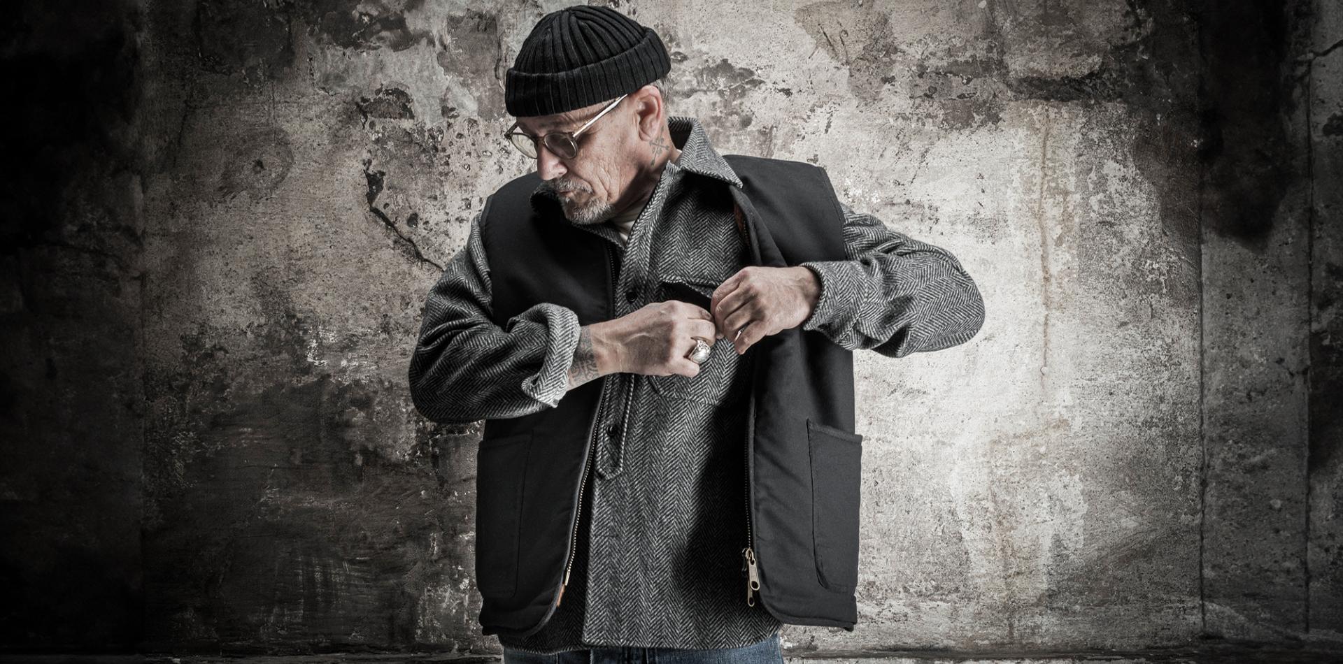 LE GILET "DISCIPLINE" NOIR