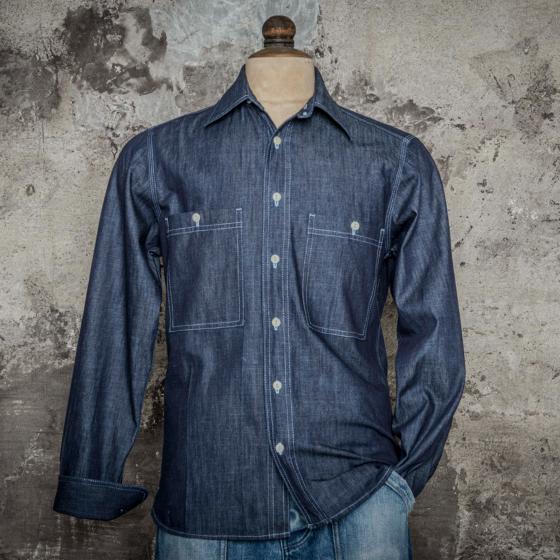 LA CHEMISE CAMISARD DARK CHAMBRAY