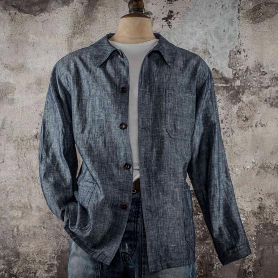 LA VESTE "LE NERVI" - CHAMBRAY