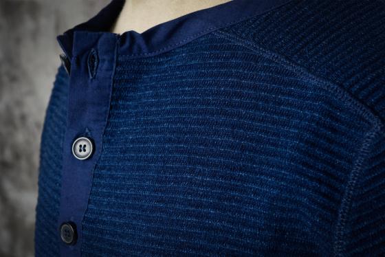 LE HENLEY "ALBERT" INDIGO
