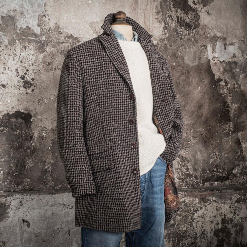 LE "PARDESSUS" PIED DE POULE