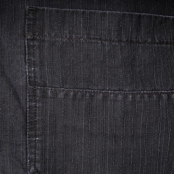 LA CHEMISETTE "CUBA 2 POCHES"  USED BLACK