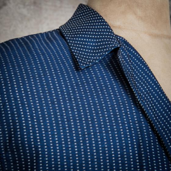 LA CHEMISETTE 50's - INDIGO WABASH