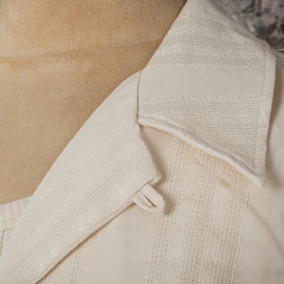 LA CHEMISE CUBA "GUAYABERA" - NATURAL