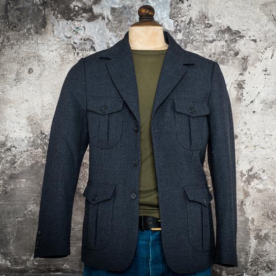 LE BLAZER "LE MILORD" CHARCOAL