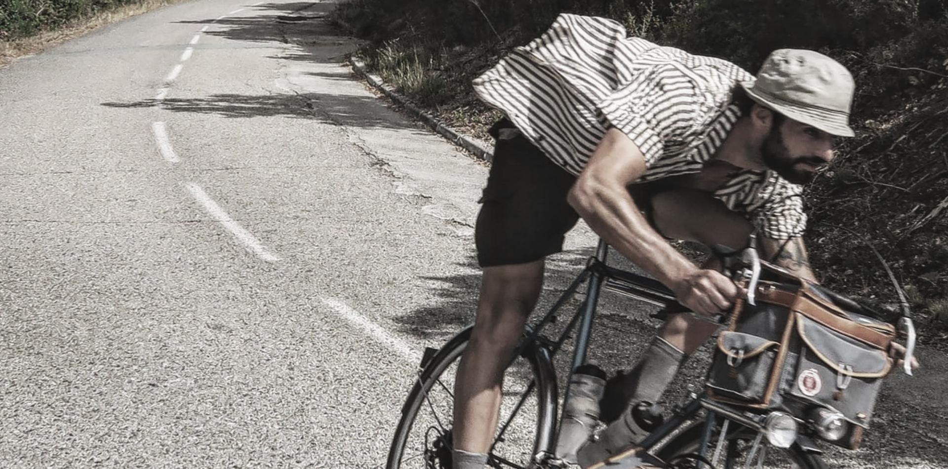 LA CHEMISETTE 50's - NATURAL/ BLACK STRIPED