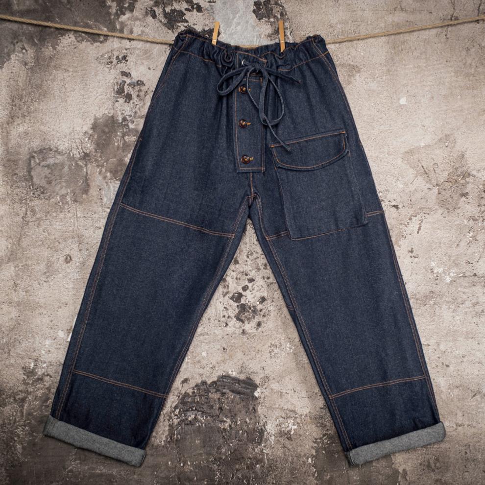 LE PANTALON SUBMARINER - RAW DENIM