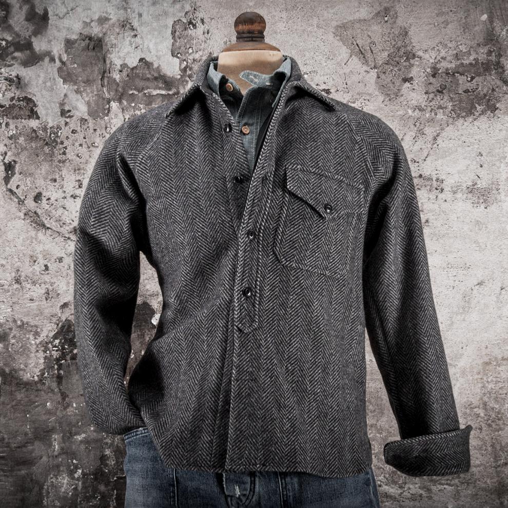 LA SURCHEMISE OLERON - HBT WOOL GREY