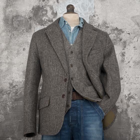 LE BLAZER "BORSALINO" EN LAINE HBT