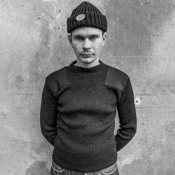 LE PULL "COMMANDO" INDIGO