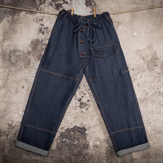 LE PANTALON SUBMARINER - RAW DENIM