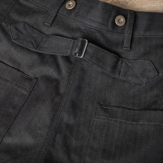 LE PANTALON CARGO HBT  METIS BLACK