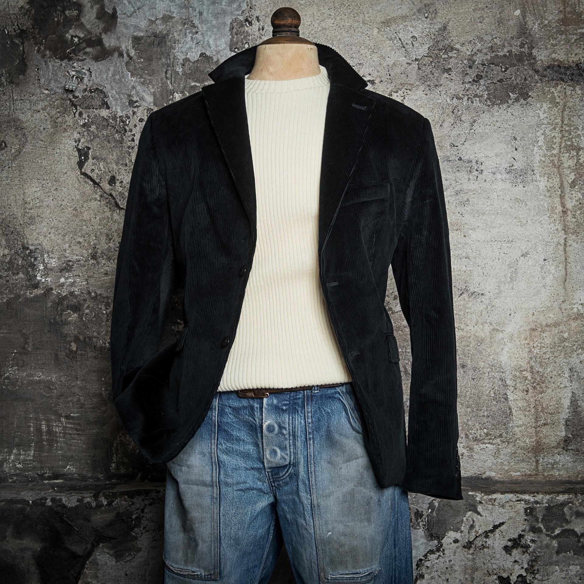 LE BLAZER "BORSALINO" EN VELOURS CÔTELÉ