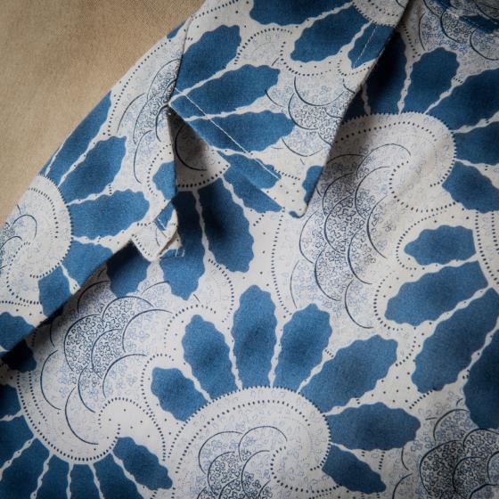 LA CHEMISE HAWAIENNE "JAPANESE STAMP"