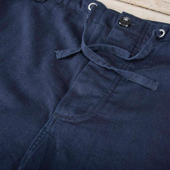 LE SHORT "LE NERVI" HBT INDIGO