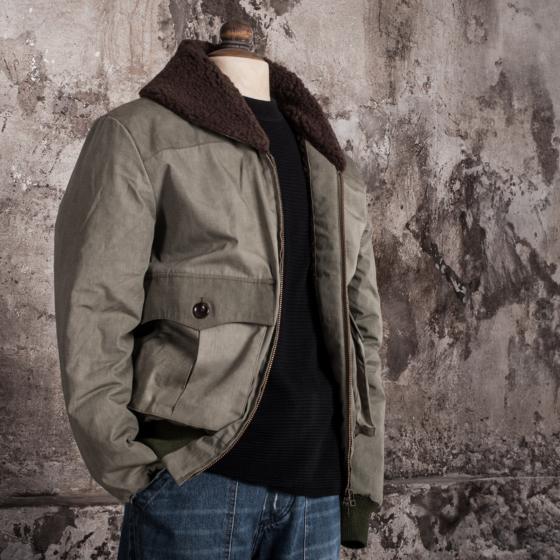 LE BLOUSON "AVIATEUR" TYPE B-10 RIPSTOP KAKI