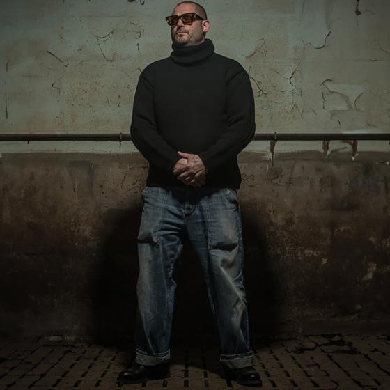 LE PULL "MATAF" COL ROULÉ BLACK