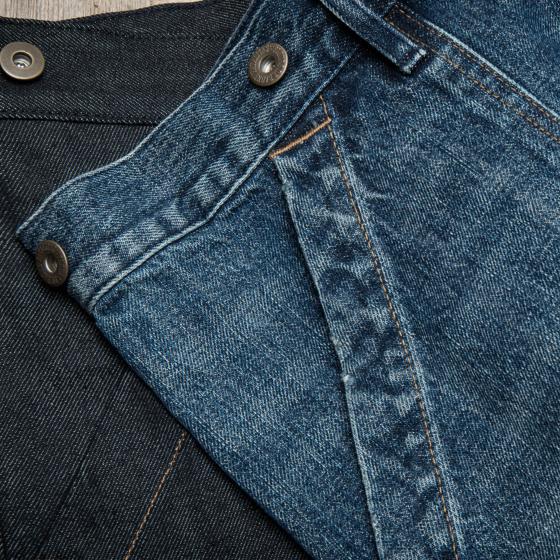 LE SHORT "DENIM CARGO SELVEDGE"