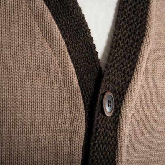 LE CARDIGAN "P'TIT LOUIS" BI-TON