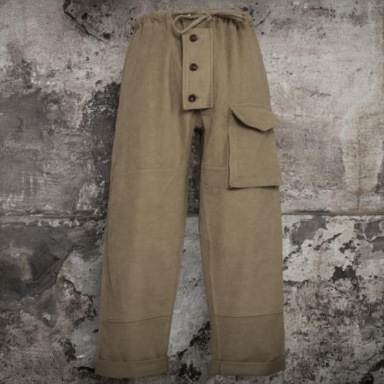 LE PANTALON "SUBMARINER" EN MOLESKINE