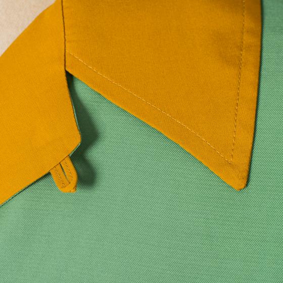 LA CHEMISE BOWLING - BICOLOR