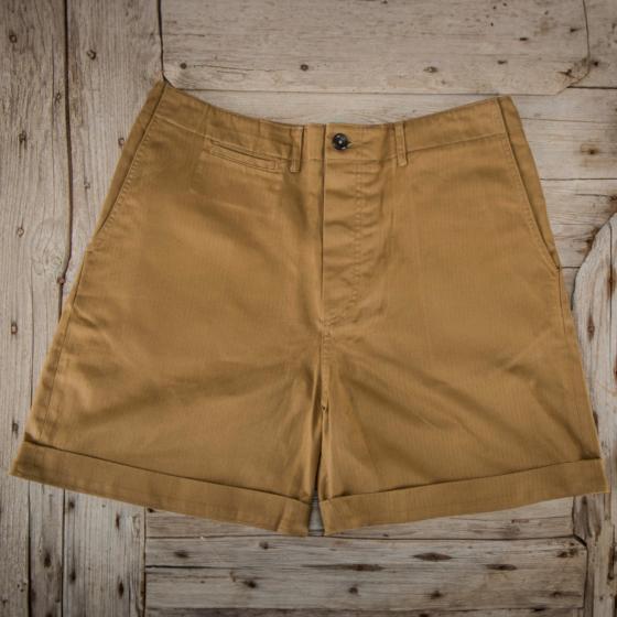 LE SHORT "CHINO" CAMEL