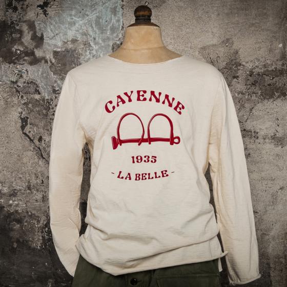 LE TRICOT "CAYENNE LA BELLE" MANCHES LONGUES