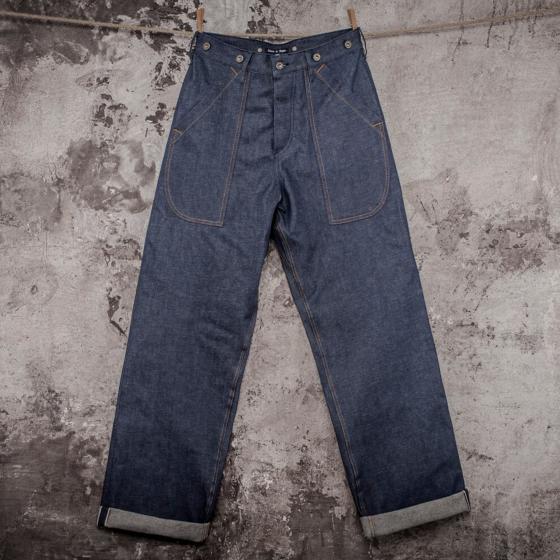 LE DENIM CARGO SELVEDGE